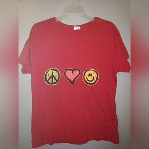 Peace Love Happiness t-shirt